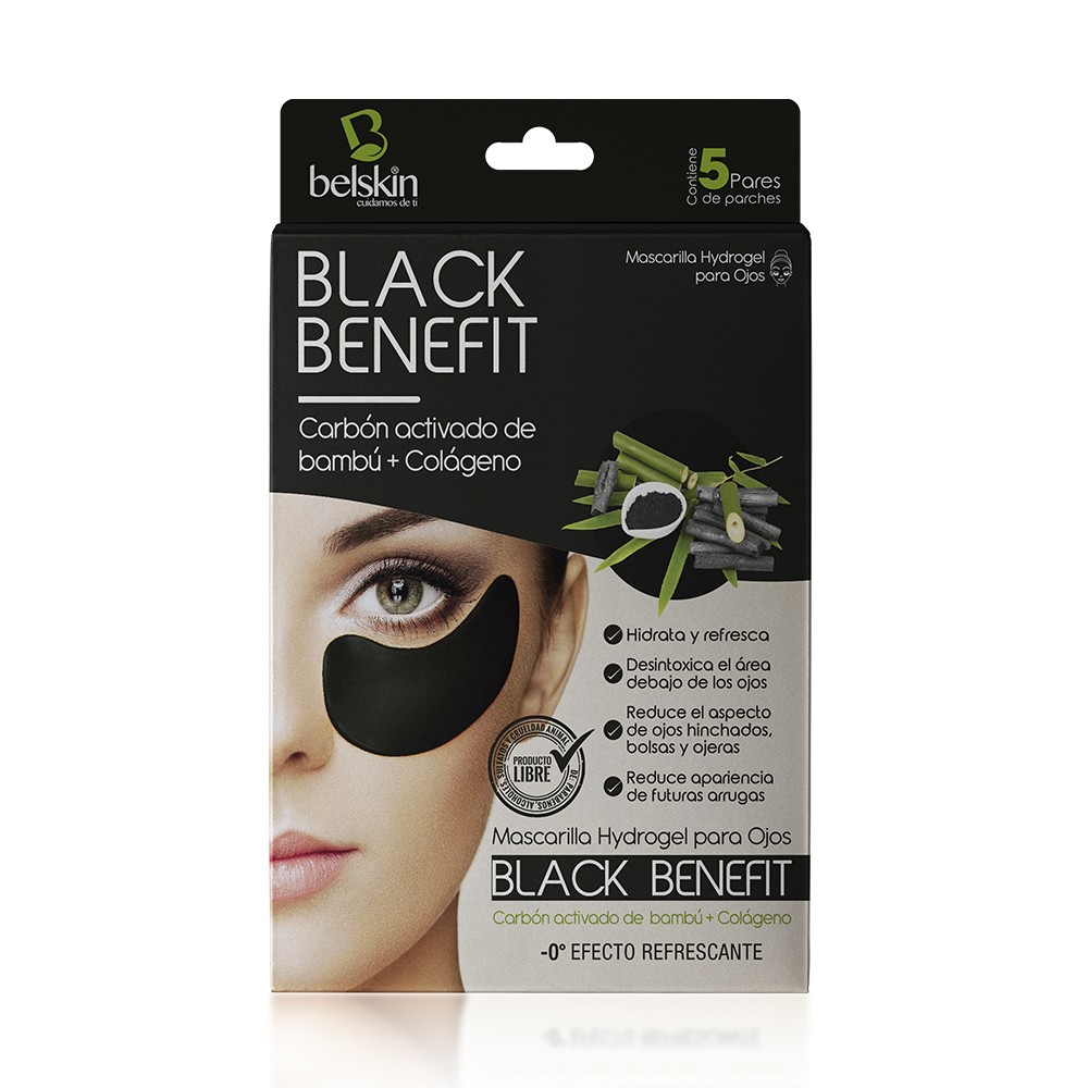 Hydrogel eye mask black benefit